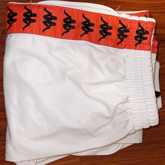 Kappa White/Black/Orange Astoria track pant - Picture 4 of 5